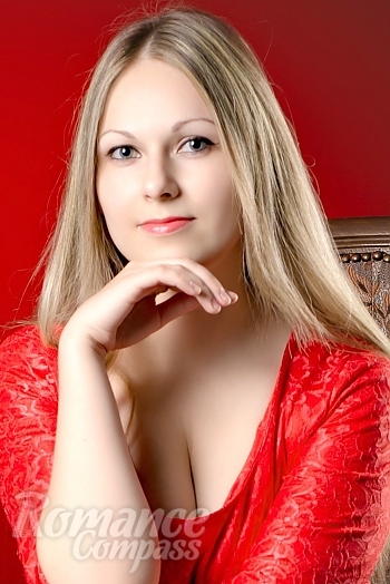 Ukrainian mail order bride Olga from Nikolaev with white grey hair and grey eye color - image 1