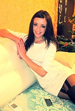 Ukrainian mail order bride Alena from Pervomaysk with black hair and brown eye color - image 12