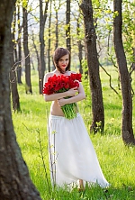 Ukrainian mail order bride Ilona from Kryvoy Rog with light brown hair and blue eye color - image 2