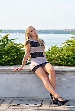 Ukrainian mail order bride Inna from Dnipro with blonde hair and blue eye color - image 2