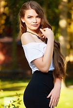 Ukrainian mail order bride Yana from Kharkov with white grey hair and green eye color - image 4