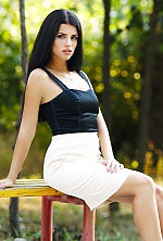 Ukrainian mail order bride Tatiana from Rubizhne with black hair and brown eye color - image 6