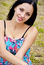 Ukrainian mail order bride Viktoria from Nikolaev with black hair and green eye color - image 3