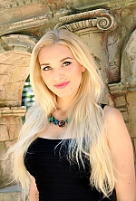 Ukrainian mail order bride Natalia from Chuguev with blonde hair and green eye color - image 3
