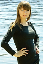 Ukrainian mail order bride Nastusha from Zaporozhye with brunette hair and brown eye color - image 2