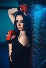 Ukrainian mail order bride Nadezhda from Dnipro with black hair and brown eye color - image 2