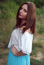 Ukrainian mail order bride Veronika from Kharkiv with brunette hair and green eye color - image 5