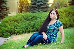 Ukrainian mail order bride Ekaterina from Antratsit with brunette hair and blue eye color - image 3
