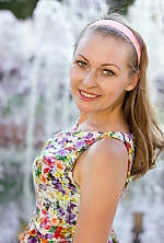 Ukrainian mail order bride Alexandra from Nikolaev with blonde hair and hazel eye color - image 2