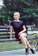 Ukrainian mail order bride Nina from Nikolaev with blonde hair and grey eye color - image 5