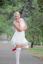 Ukrainian mail order bride Nina from Nikolaev with blonde hair and grey eye color - image 9