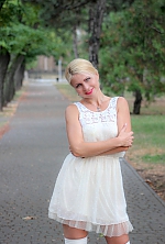 Ukrainian mail order bride Nina from Nikolaev with blonde hair and grey eye color - image 6