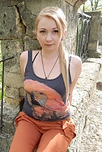 Ukrainian mail order bride Polina from Nikolaev with blonde hair and brown eye color - image 4