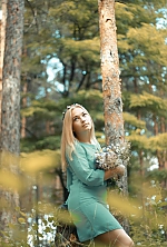 Ukrainian mail order bride Alina from Kropyvnytskyi with blonde hair and blue eye color - image 4