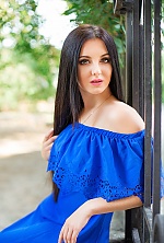 Ukrainian mail order bride Nataliya from Nikolaev with black hair and green eye color - image 9
