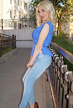 Ukrainian mail order bride Yaroslava from Krivoy Rog with blonde hair and blue eye color - image 3
