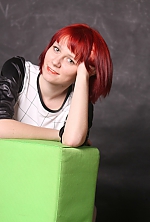 Ukrainian mail order bride Margarita from Kiev with red hair and green eye color - image 17