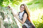 Ukrainian mail order bride Alina from Kharkiv with blonde hair and blue eye color - image 3