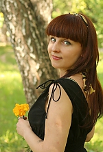 Ukrainian mail order bride Alla from Lviv with brunette hair and blue eye color - image 6