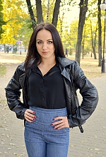 Ukrainian mail order bride Tatiana from Kharkiv with brunette hair and grey eye color - image 8