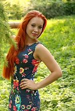 Ukrainian mail order bride Alexandra from Kiev with red hair and grey eye color - image 3