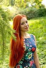 Ukrainian mail order bride Alexandra from Kiev with red hair and grey eye color - image 2