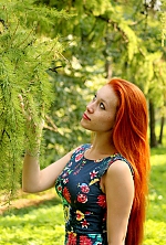 Ukrainian mail order bride Alexandra from Kiev with red hair and grey eye color - image 5