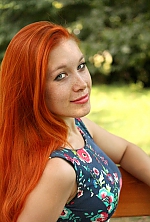 Ukrainian mail order bride Alexandra from Kiev with red hair and grey eye color - image 9
