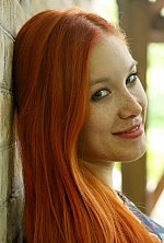 Ukrainian mail order bride Alexandra from Kiev with red hair and grey eye color - image 14