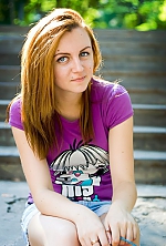 Ukrainian mail order bride Kristina from Odessa with red hair and blue eye color - image 4