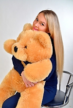 Ukrainian mail order bride Anastasiya from Kiev with blonde hair and blue eye color - image 9