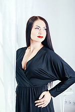 Ukrainian mail order bride Olga from Kiev with black hair and brown eye color - image 5