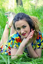 Ukrainian mail order bride Irina from Kherson with light brown hair and green eye color - image 12