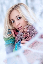 Ukrainian mail order bride Nelly from Kiev with blonde hair and blue eye color - image 6