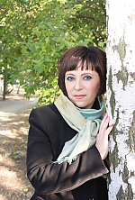 Ukrainian mail order bride Oksana from Melitopol with brunette hair and green eye color - image 2