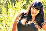 Ukrainian mail order bride Yuliya from Irpen with black hair and green eye color - image 6