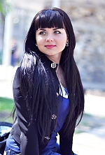 Ukrainian mail order bride Yana from Lugansk with black hair and green eye color - image 5