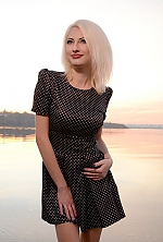 Ukrainian mail order bride Anastasiya from Nikolaev with blonde hair and green eye color - image 2