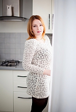 Ukrainian mail order bride irina from Luhansk with red hair and brown eye color - image 7
