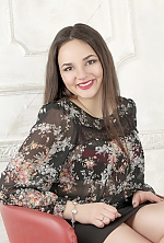 Ukrainian mail order bride Irina from Odessa with brunette hair and brown eye color - image 2