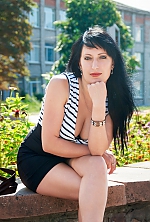 Ukrainian mail order bride Svetlana from Lugansk with black hair and blue eye color - image 6