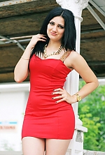 Ukrainian mail order bride Marina from Nikolaev with black hair and green eye color - image 5