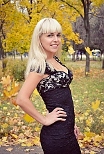 Ukrainian mail order bride Ludmila from Odessa with blonde hair and blue eye color - image 2