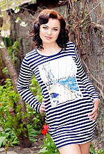 Ukrainian mail order bride Ekaterina from Kharkov with brunette hair and green eye color - image 10