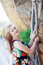 Ukrainian mail order bride Tatyana from Razdelnaja with blonde hair and green eye color - image 3