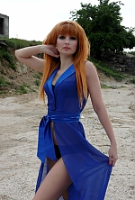 Ukrainian mail order bride Oksana from Nikolaev with red hair and green eye color - image 4