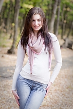 Ukrainian mail order bride Aleksandra from Luhansk with brunette hair and hazel eye color - image 3
