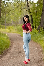Ukrainian mail order bride Eleonora from Kyiv with black hair and brown eye color - image 2