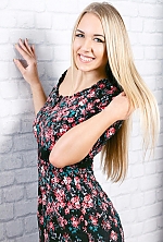 Ukrainian mail order bride Daria from Kiev with blonde hair and blue eye color - image 8