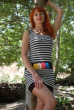 Ukrainian mail order bride Olga from Odessa with red hair and grey eye color - image 3